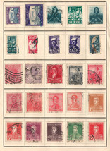 Worldwide Very Fine Used Stamps Honged on List #12 - £0.97 GBP