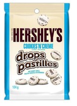 12 Bags of Hershey&#39;s COOKIES &#39;N&#39; CREME Drops Candy  104g Each  - Free Shipping - £45.62 GBP