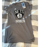 Adidas Brooklyn Nets Women’s NBA 4Her Shirt – Size Medium – NWT - $29.85 CAD