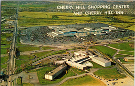 Cherry Hill Shopping Center and Cherry Hill Inn Aerial View  Vintage Postcard - £3.86 GBP