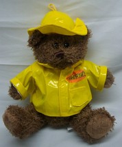 Hershey&#39;s Reese&#39;s Teddy Bear In Rain Jacket 7&quot; Plush Stuffed Animal Toy - £12.81 GBP