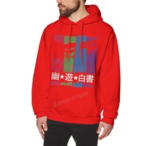 Yu Yu Hakusho   Manga Yusuke Urai Kazuma Kuwabara Kurama Hiei Hoodie Sweatshirts - £64.53 GBP