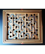 Vtg 60&#39;s Space Maze Tilt Vintage Marble Game by Drueke Original Box Laby... - $49.99