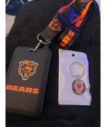 Chicago Bears Lanyard Keychain ID Holder Football  Never Used And A Keychan - $147.62 MXN