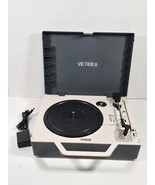 Victrola Big Bass Re-Spin 3-speed Bluetooth Stream Suitcase Record Player - Gray - $31.68