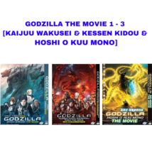 Anime Godzilla The Movie 1 - 3 Dvd ~Doppiato In Inglese~ Regione Tutto +... - £22.96 GBP