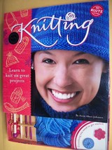 Klutz Craft Kit Yarn Learn Basic Knitting Activity Set Knit Easy Projects Book - £18.65 GBP