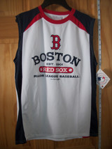 MLB Boy Clothes Small Boston Red Sox Baseball Jersey Youth Base Ball Shirt Top - £11.15 GBP