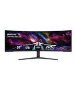 GAMING MONITOR PC SAMSUNG ODYSSEY G9 4K CURVED 57 INCH 240Hz DUAL 1MS WI... - $3,167.99