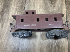Lionel Brown Caboose 6037 Railroad Car - £6.33 GBP