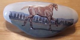 Ceramic Cabinet Drawer Pull Horse Troteur Trotter - £6.54 GBP