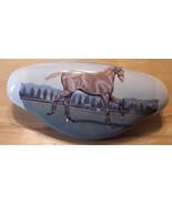 Ceramic Cabinet Drawer Pull Horse Troteur Trotter - $11.33 CAD