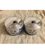 Lot of (2) 50 Pack MyEco CD-R CDR 52X 700MB 80Min Economy Blank Media Discs - £19.14 GBP