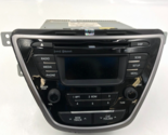2011-2013 Hyundai Elantra AM FM CD Player Radio Receiver OEM M02B23051 - £43.36 GBP
