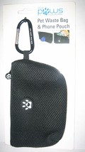 Blue Paws Phone Pouch And Pet Waste Bag New With Clip - $12.34