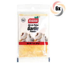 6x Bags Badia Garlic Powder Ajo En Polvo Seasoning | 1oz | Gluten Free! - £12.17 GBP