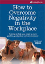 CareerTrack How to Overcome Negativity in the Workplace Audio CD - NEW - $22.99