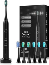 bluelk Electric Toothbrush for Adults and Kids - Sonic with Black - £19.06 GBP