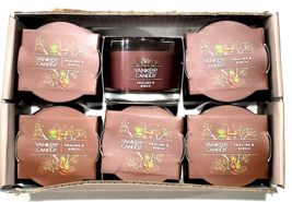 6 Pack Yankee Mini Candles To Try Or Give Praline Birch 1.3 Oz Tea Light - £24.22 GBP