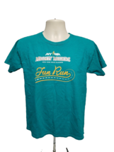 2017 NYRR New York Road Runners Mighty Millers Fun Run Womens Large Gree... - $19.80