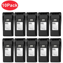 10 Pack Nntn4496 Nntn4851 Battery For Motorola Pr400 Ep450 Cp150 Cp200 C... - £186.19 GBP