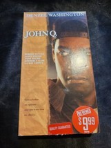 John Q. (VHS, 2002) Movie Starring Denzel Washington - £4.66 GBP