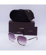 Tom Ford FT1029 28Z Shiny Rose Gold/Rose Smoke Gradient 57-17-140 Sungla... - $395.25 CAD