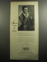 1951 Witty Brothers Suits Adveritsement - photo by Fabian Bachrach - £14.78 GBP