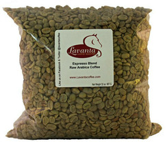 LAVANTA COFFEE GREEN ESPRESSO BLEND TWO POUND PACKAGE - £30.86 GBP