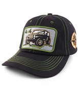 Trendy Apparel Shop 4 X 4 Off Road Truck Embroidered Baseball Cap - Black - £13.58 GBP
