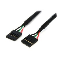 StarTech 18 inch Internal 5 pin USB IDC Motherboard Header Cable ? F/F  - £6.95 GBP