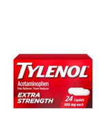 Tylenol Extra Strength Caplets with 500 mg Acetaminophen, Pain Reliever ... - $11.00