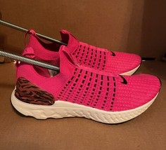 Nike React Phantom Run Flyknit 2 Pink Back Shoes Womens Size 6 DQ7649-600 - £39.19 GBP