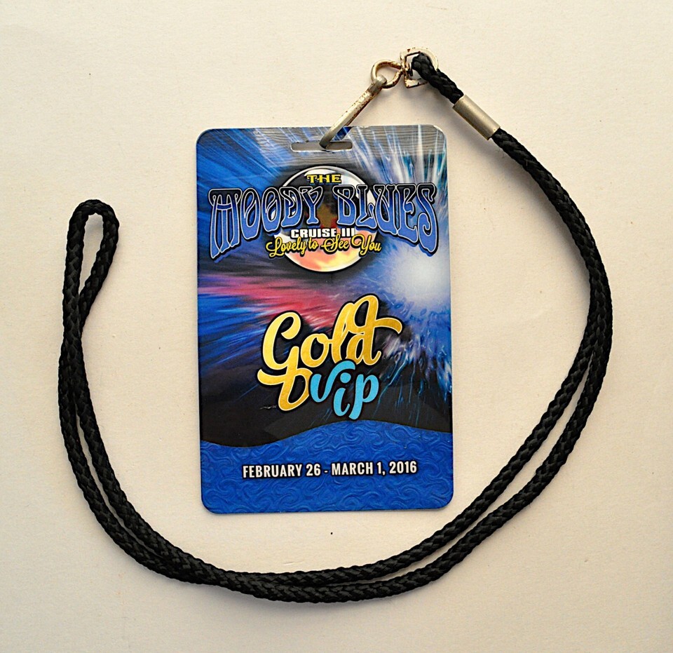 2011 2013 2016 Moody Blues Cruise III Lot Tote Bag VIP Pass Badges Lanyards Item image 4