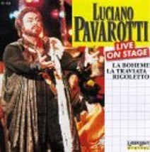 Luciano Pavarotti - Live on Stage [Audio CD] Giacomo Puccini; Giuseppe Verdi; Ca - £9.36 GBP