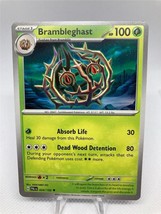 Pokemon Collectible Trading Card Brambleghast 024/193 Sv02: Paldea Evolv... - $3.47