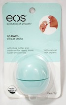 EOS Lip Balm SWEET MINT Shea Butter Jojoba Oil Moist Smooth Lips .25 oz/... - $12.99