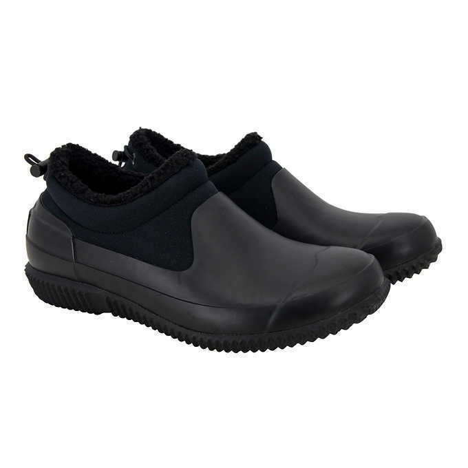 Primary image for Kensie Carmella Ladies' Size 8 Fleece Lined Anti-Slip Rain Shoe, Black 