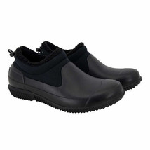 Kensie Carmella Ladies&#39; Size 8 Fleece Lined Anti-Slip Rain Shoe, Black  - £27.96 GBP