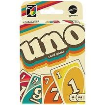 UNO Iconic Series 1970s Matching Card Game Featuring Decade-Themed Desig... - $19.99