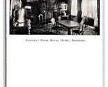 Kingsley Room Royal Hotel Bideford England UK UNP UDB Postcard S8 - £6.36 GBP