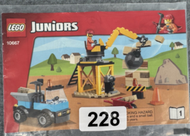 LEGO 10667 Juniors Construction Instruction Manual Only OEM Original - $7.91