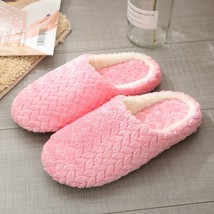 Women Winter Shoes Indoor Slippers Style 1 pink Chinese 44 - £7.08 GBP