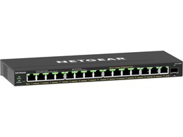 NETGEAR 16-Port PoE Gigabit Ethernet Plus Switch (GS316EPP) - Managed wi... - £278.94 GBP