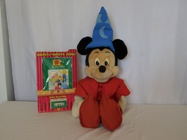 Worlds of Wonder Talking Sorcerer Mickey Mouse with Secret Island Tape +... - $116.84