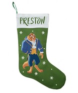 Beast Christmas Stocking, Personalized Beauty and the Beast Christmas St... - £28.47 GBP