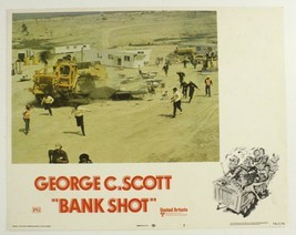 Authentic Lobby Card Movie Poster George C Scott BANK SHOT 1974 No 2 74/174 - £8.81 GBP
