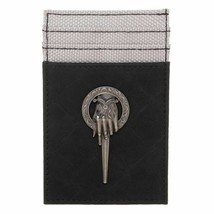 Game of Thrones Hand of the King Metal Logo Front Pocket Slim Card Holde... - £10.88 GBP
