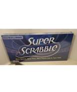NEW SEALED 2011 Super Scrabble Board Game 200 Letter Tiles 441 Spaces - $95.87 CAD