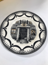 Royal Stafford Halloween Haunted House Witches Gosh Dinner Plates Set 4 ~New~ - $65.00